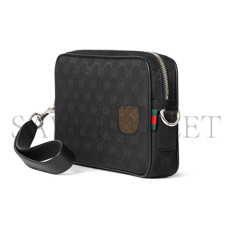 GUCCI GG CANVAS SMALL CROSSBODY BAG ‎834802 (23*15*5cm)